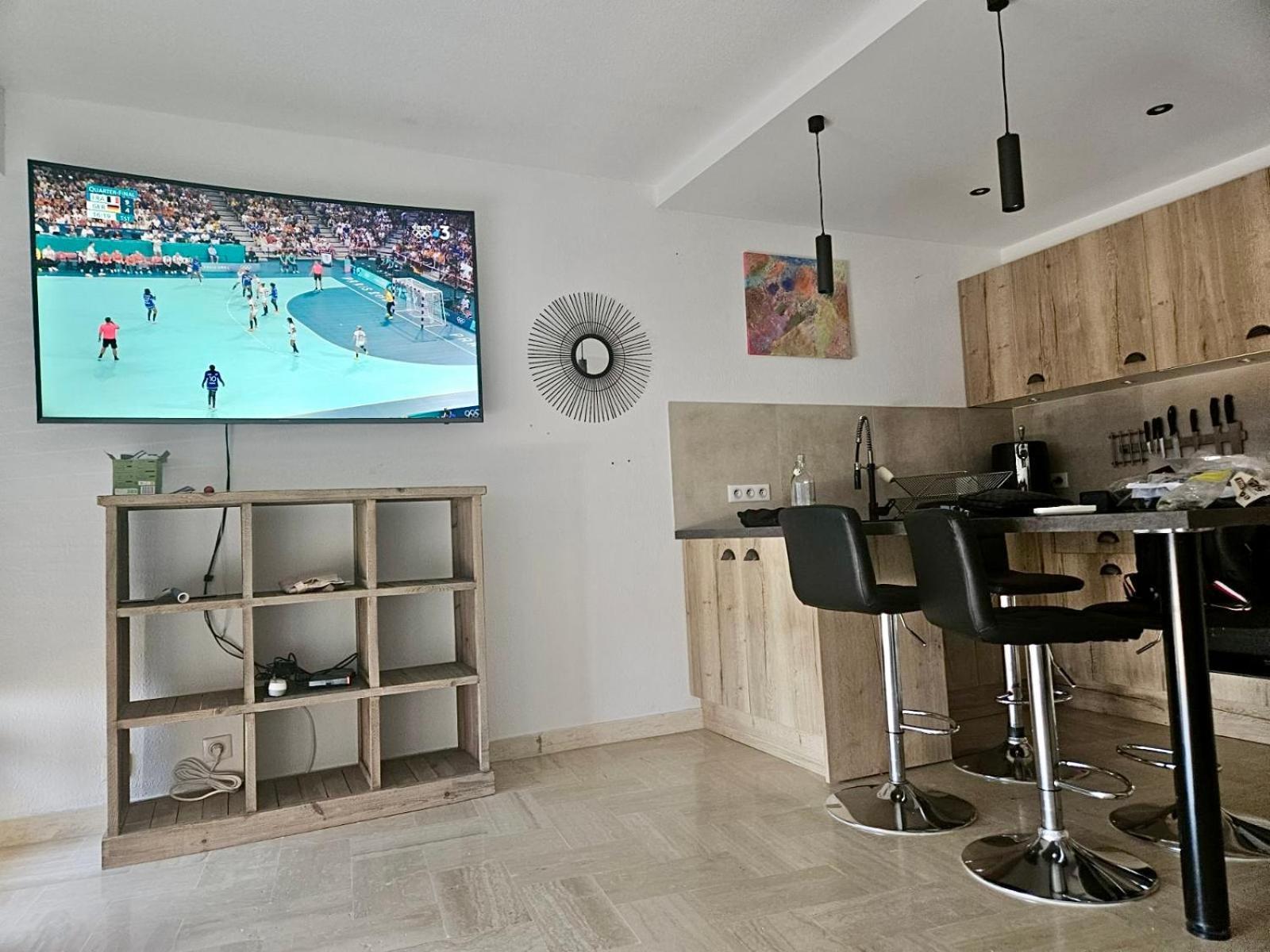 Appartement T3 De Standing Vue Mer Et Marina Мандельё-ла-Напуль Экстерьер фото